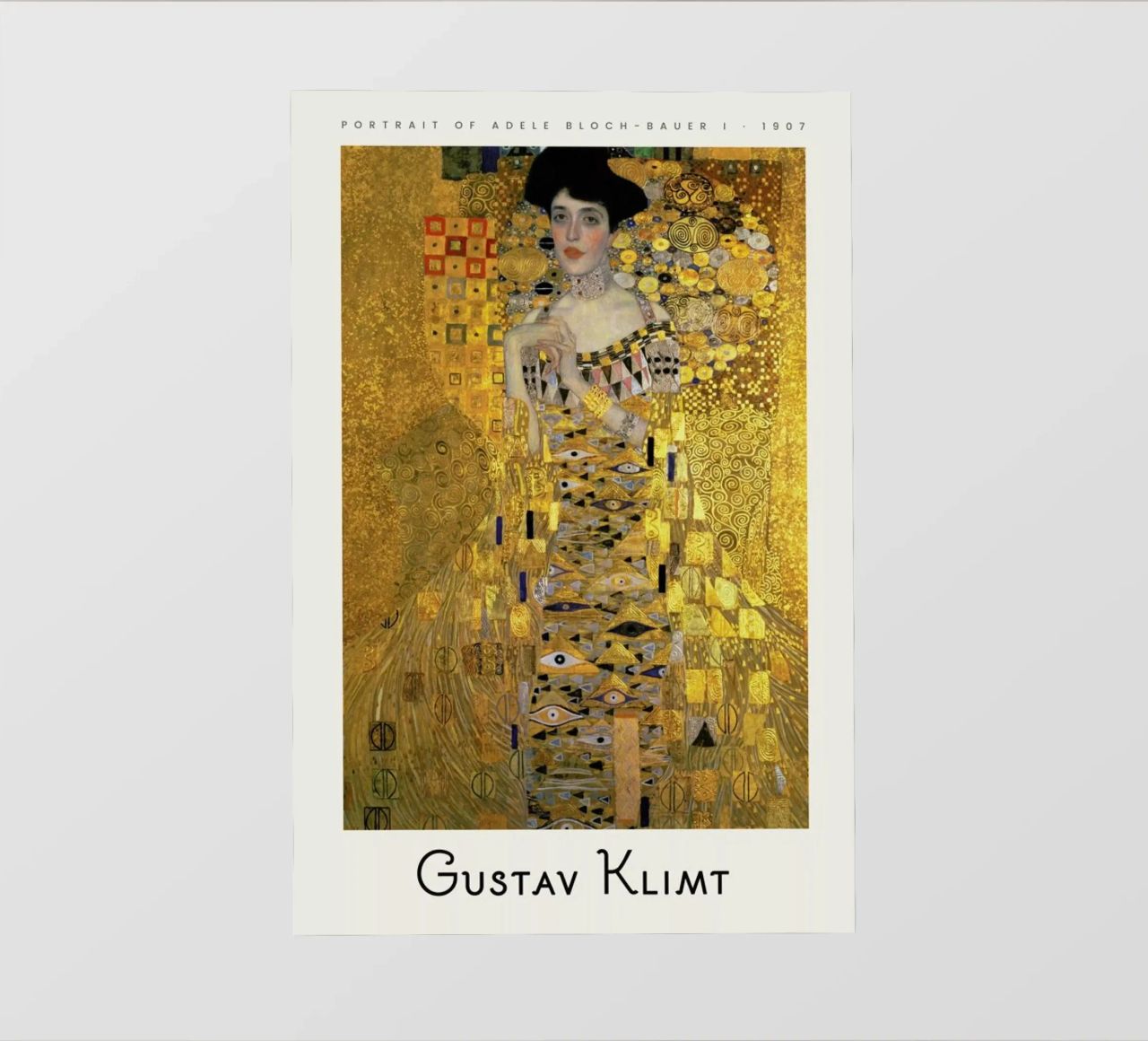 Klimt - Portrait of Adele Bloch-Bauer I PVC Plane von ARTOTHEK