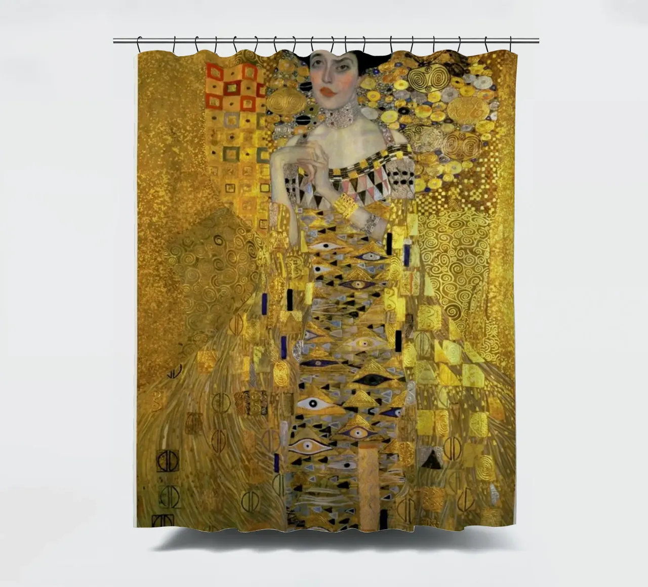 Klimt - Portrait of Adele Bloch-Bauer I tenda da doccia da ARTOTHEK