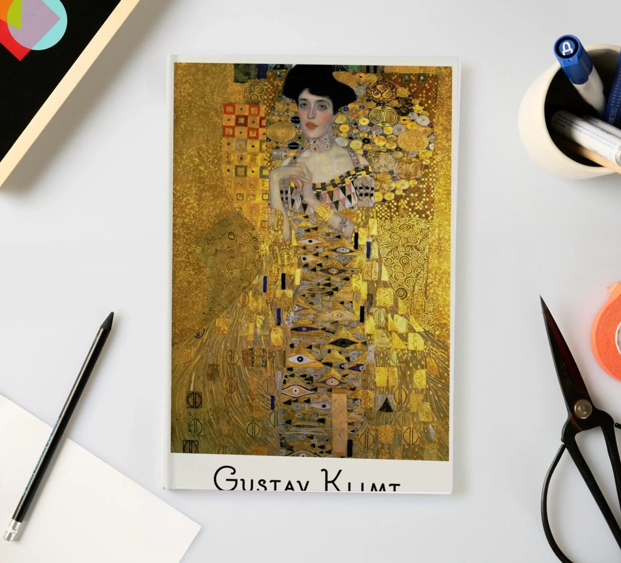 Klimt - Portrait of Adele Bloch-Bauer I Notizbuch von ARTOTHEK