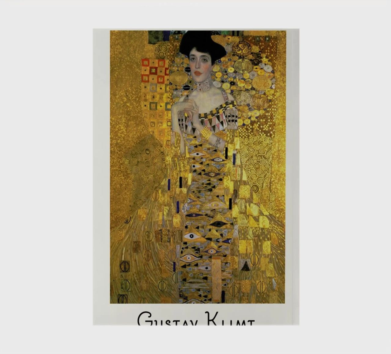 Klimt - Portrait of Adele Bloch-Bauer I Notizbuch von ARTOTHEK