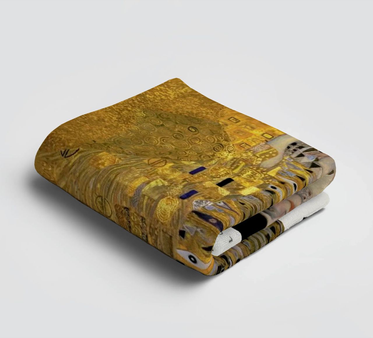 Klimt - Portrait of Adele Bloch-Bauer I Handtuch von ARTOTHEK
