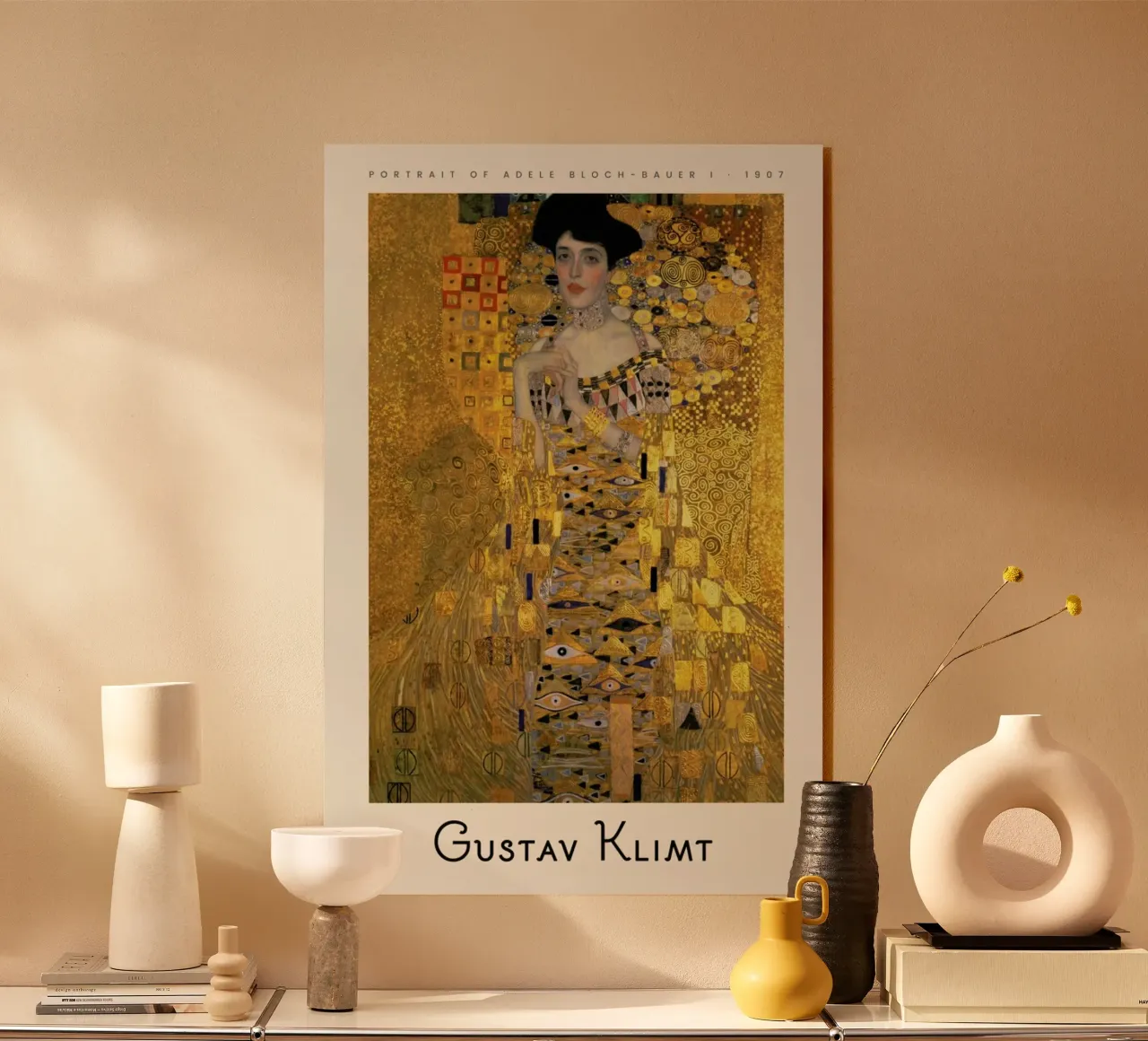 Klimt - Portrait of Adele Bloch-Bauer I plexiglass da ARTOTHEK