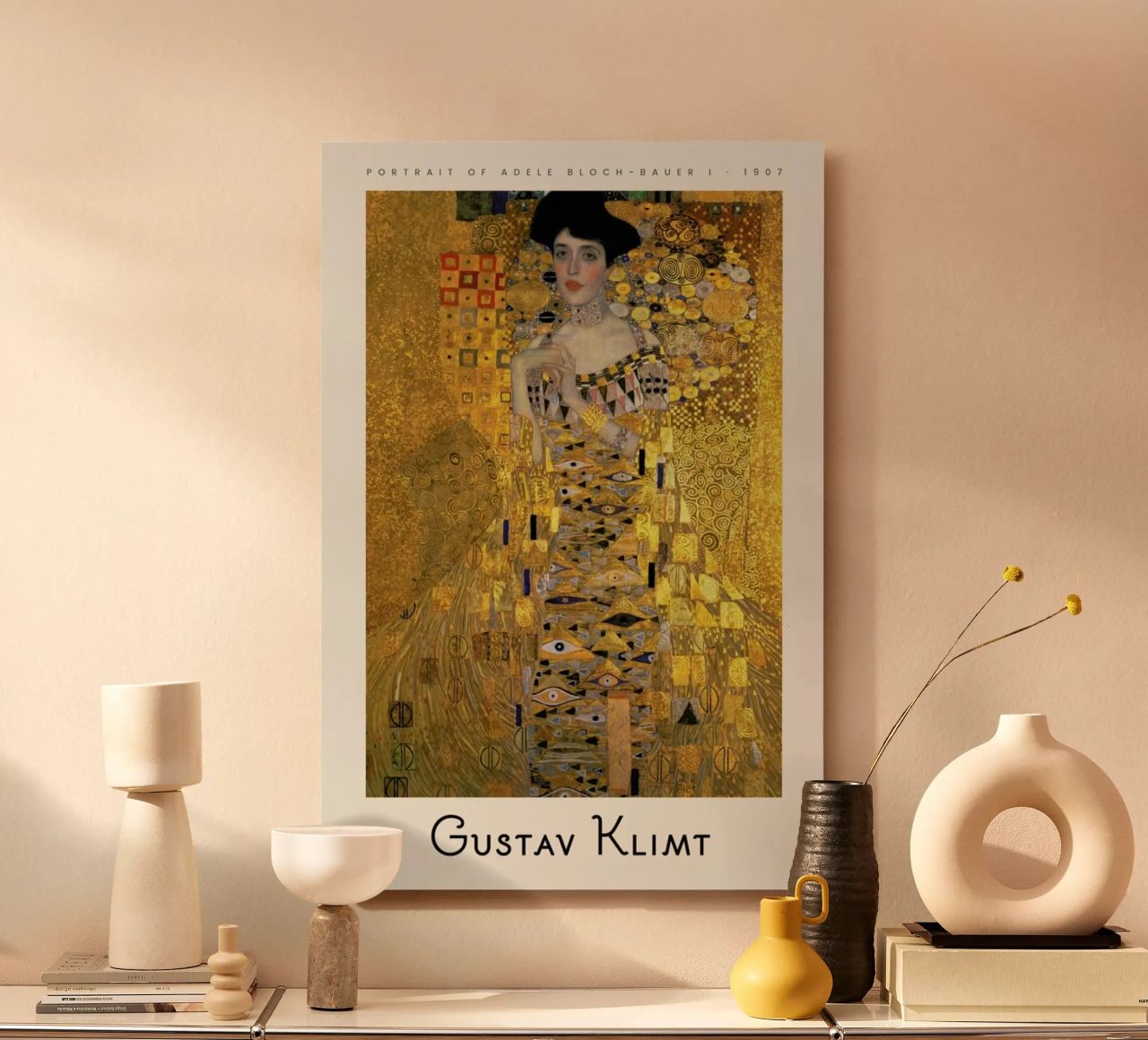 Klimt - Portrait of Adele Bloch-Bauer I Alu-Dibond von ARTOTHEK