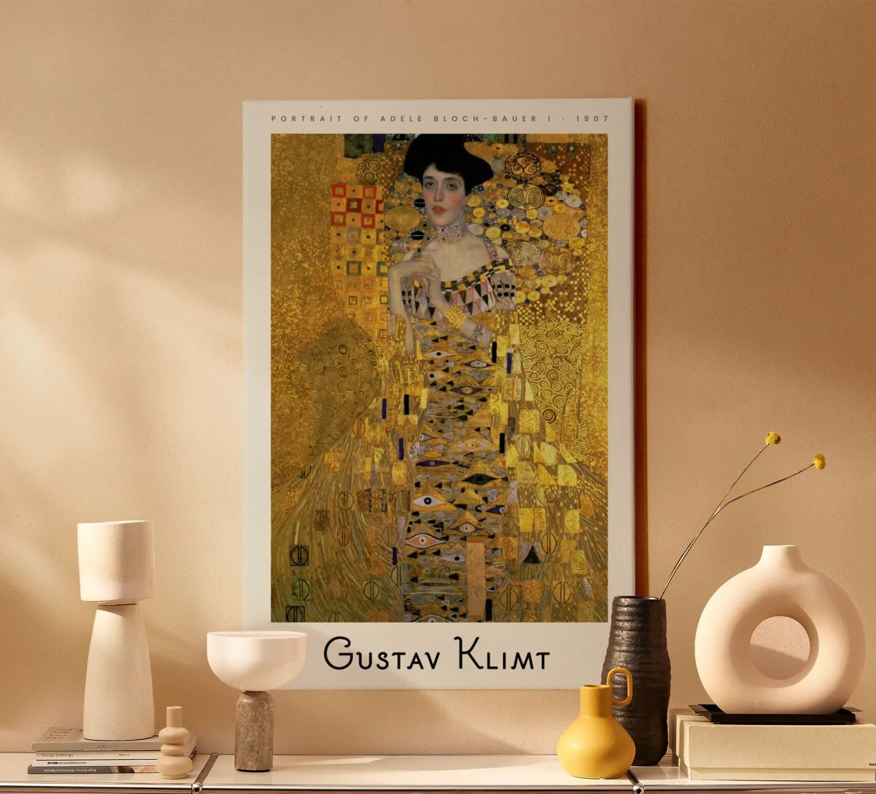 Klimt - Portrait of Adele Bloch-Bauer I tela da ARTOTHEK