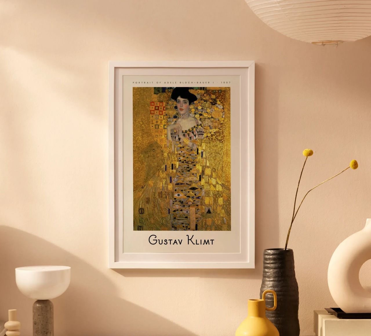 Klimt - Portrait of Adele Bloch-Bauer I Poster von ARTOTHEK