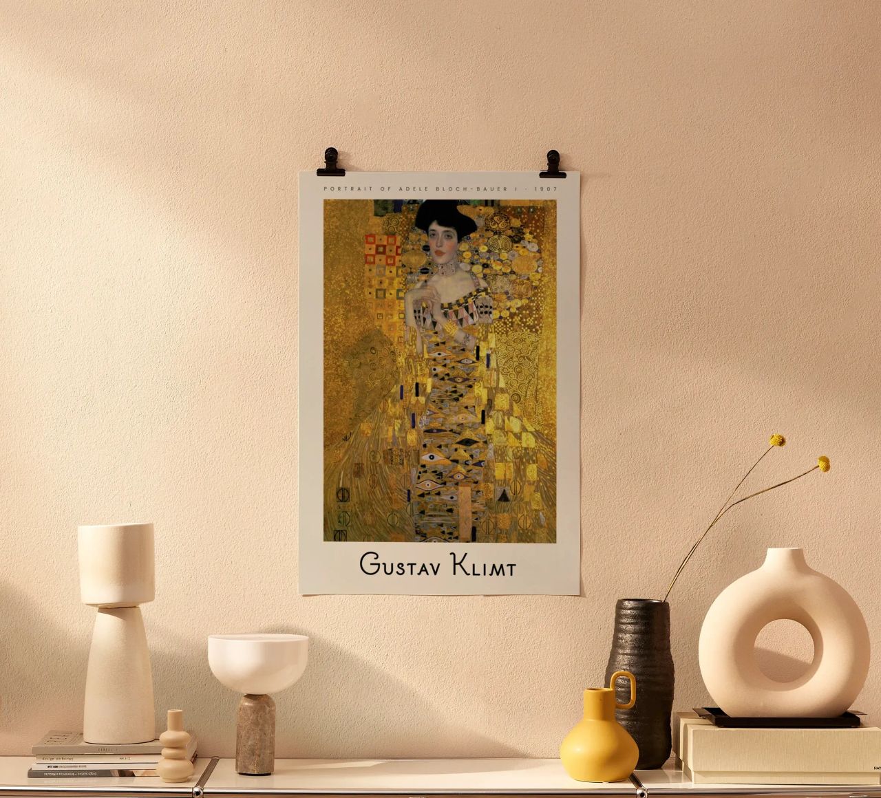 Klimt - Portrait of Adele Bloch-Bauer I Poster von ARTOTHEK
