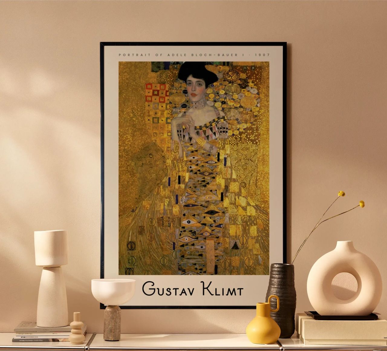 Klimt - Portrait of Adele Bloch-Bauer I Poster von ARTOTHEK