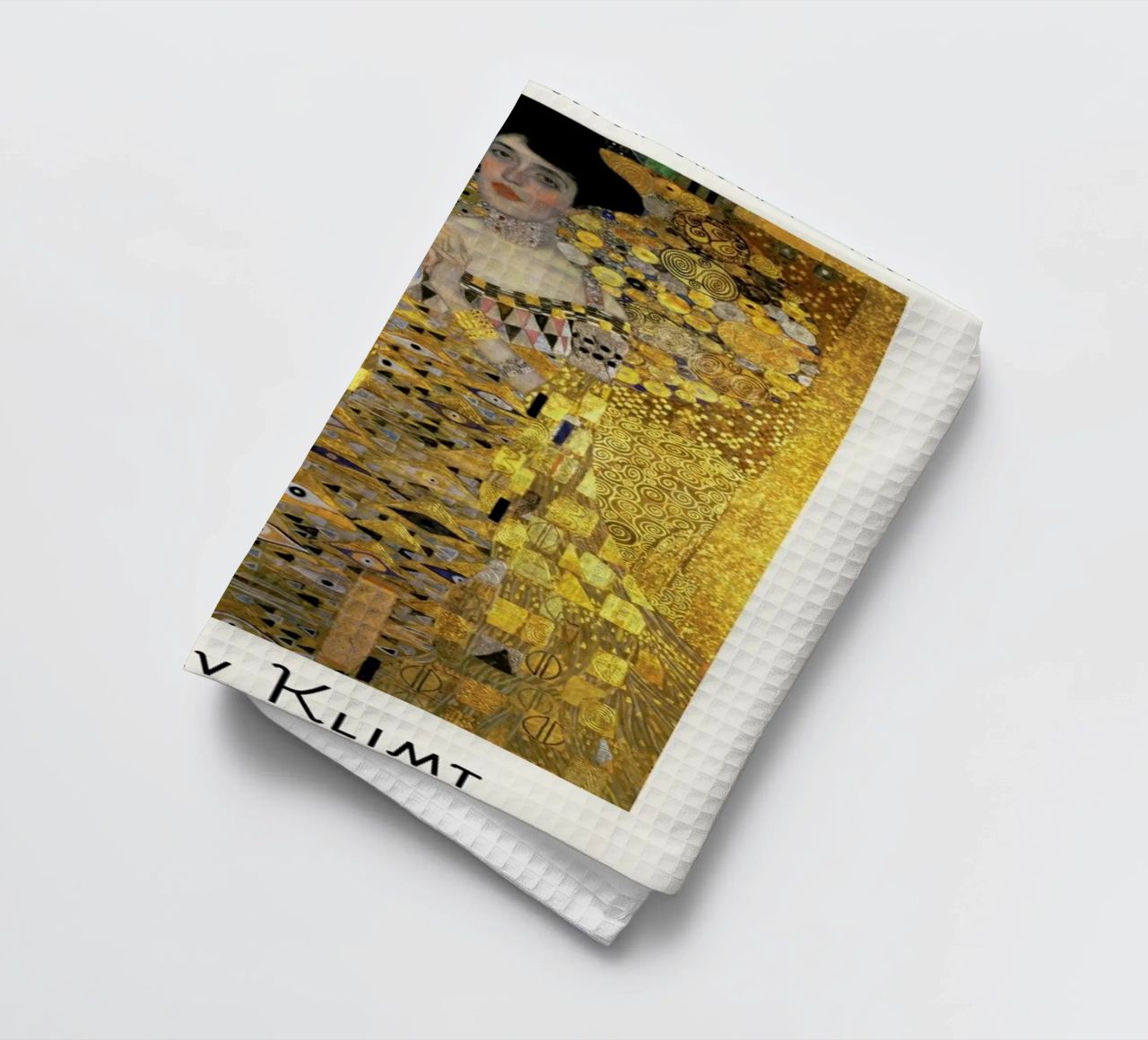 Klimt - Portrait of Adele Bloch-Bauer I Geschirrtuch von ARTOTHEK
