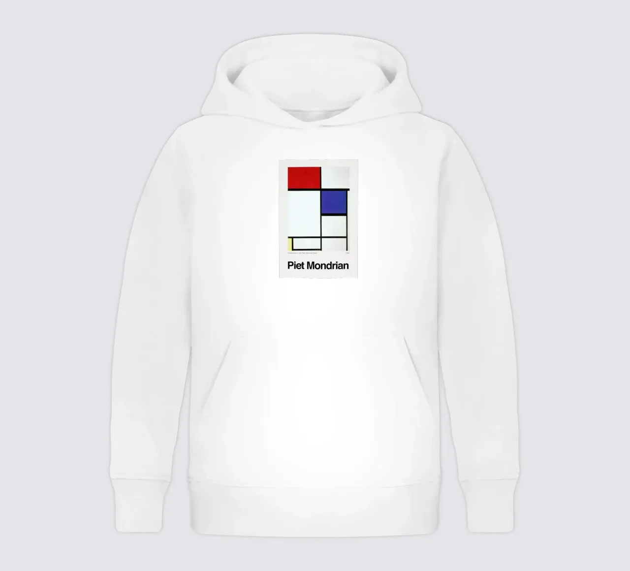 Mondrian - Composition II, with Red, Blue and Yellow felpa bambino con cappuccio da ARTOTHEK