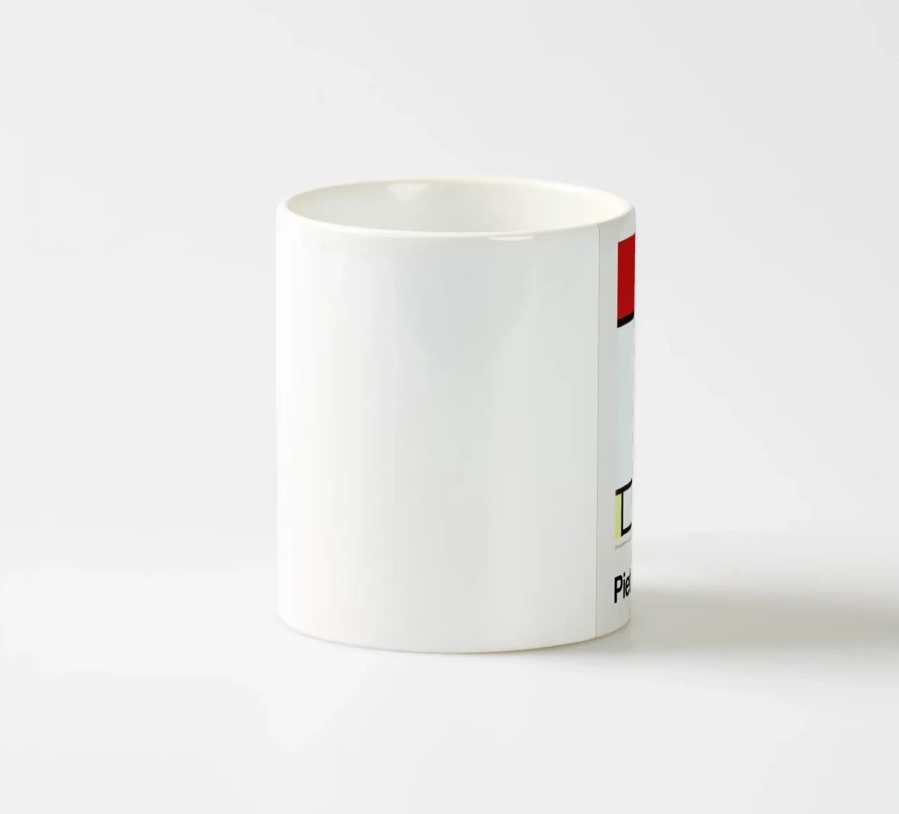 Mondrian - Composition II, with Red, Blue and Yellow tazza in ceramica da ARTOTHEK
