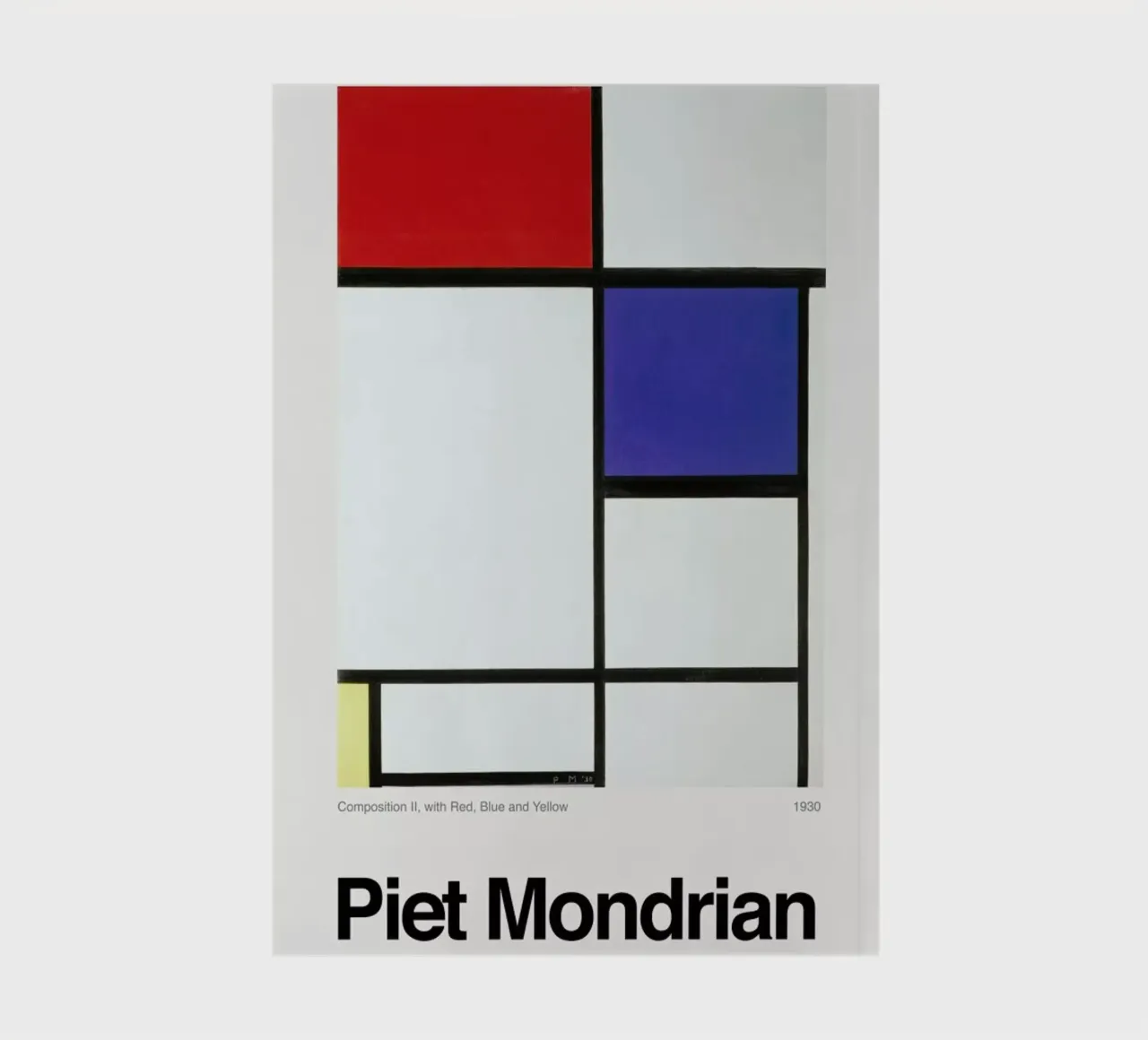 Mondrian - Composition II, with Red, Blue and Yellow notebook by ARTOTHEK