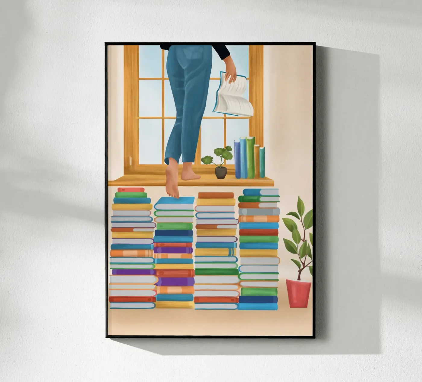 Books! acrylic glass by Flow Line