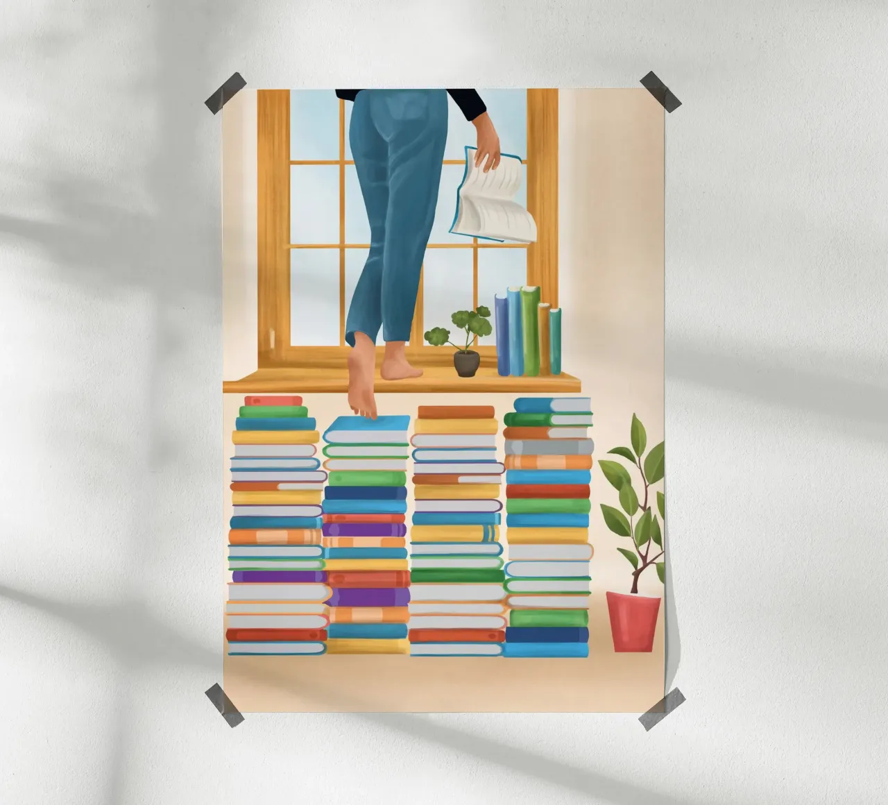 Books! poster da Flow Line