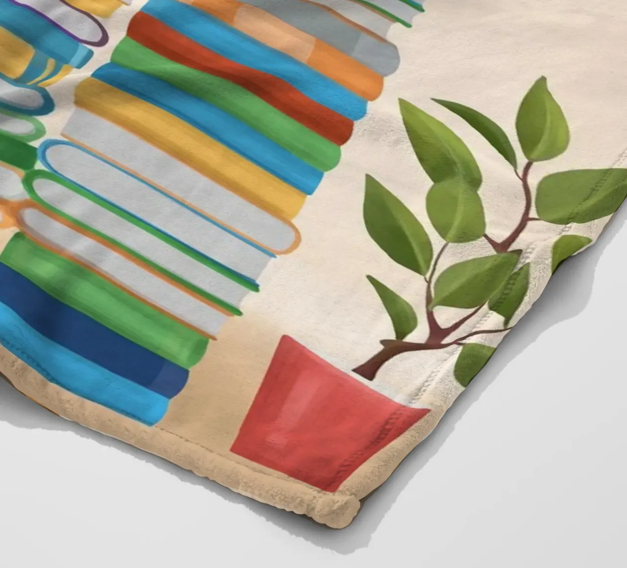 Books! Fleecedecke von Flow Line