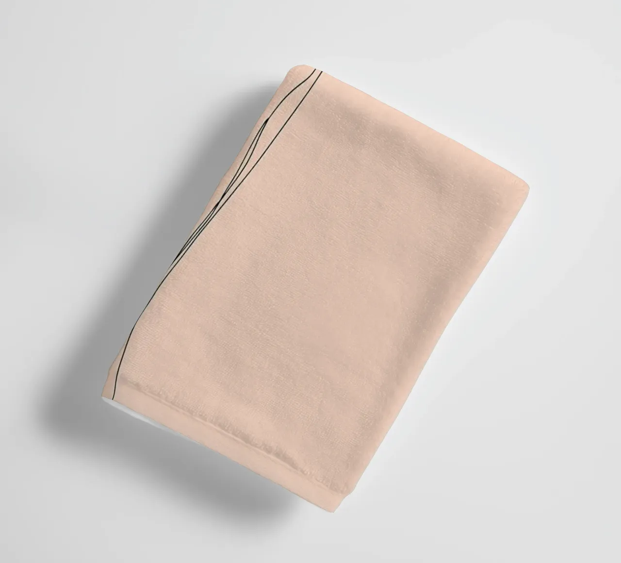 Woman Body Minimalist Line Art towel by Viv Line Art