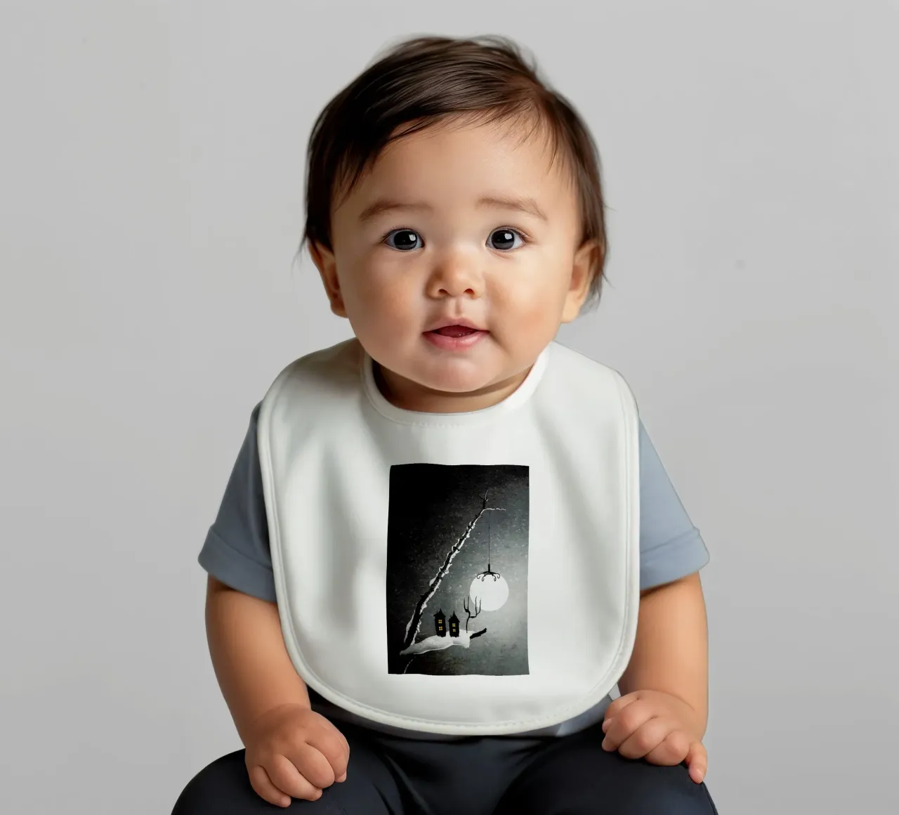 Winter Night bavaglino da Elisabeth Fredriksson