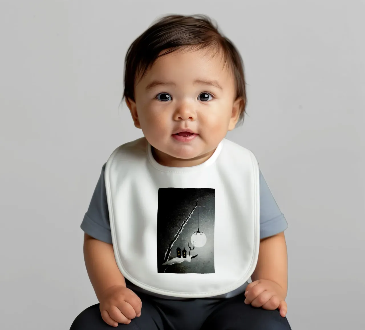 Winter Night bavaglino da Elisabeth Fredriksson