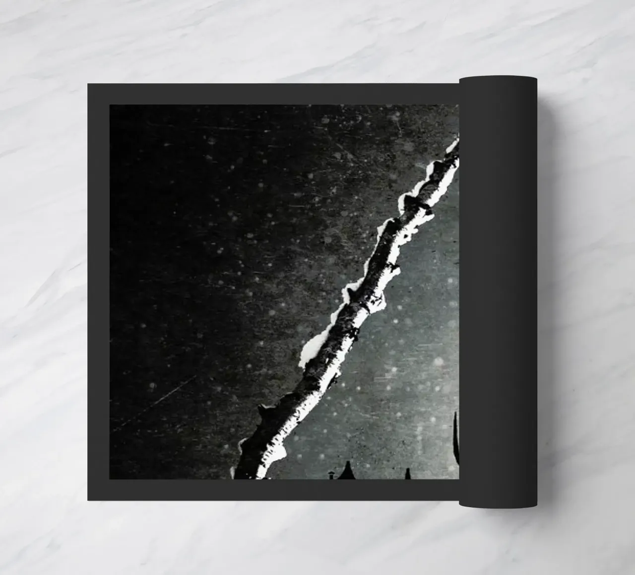 Winter Night doormat by Elisabeth Fredriksson