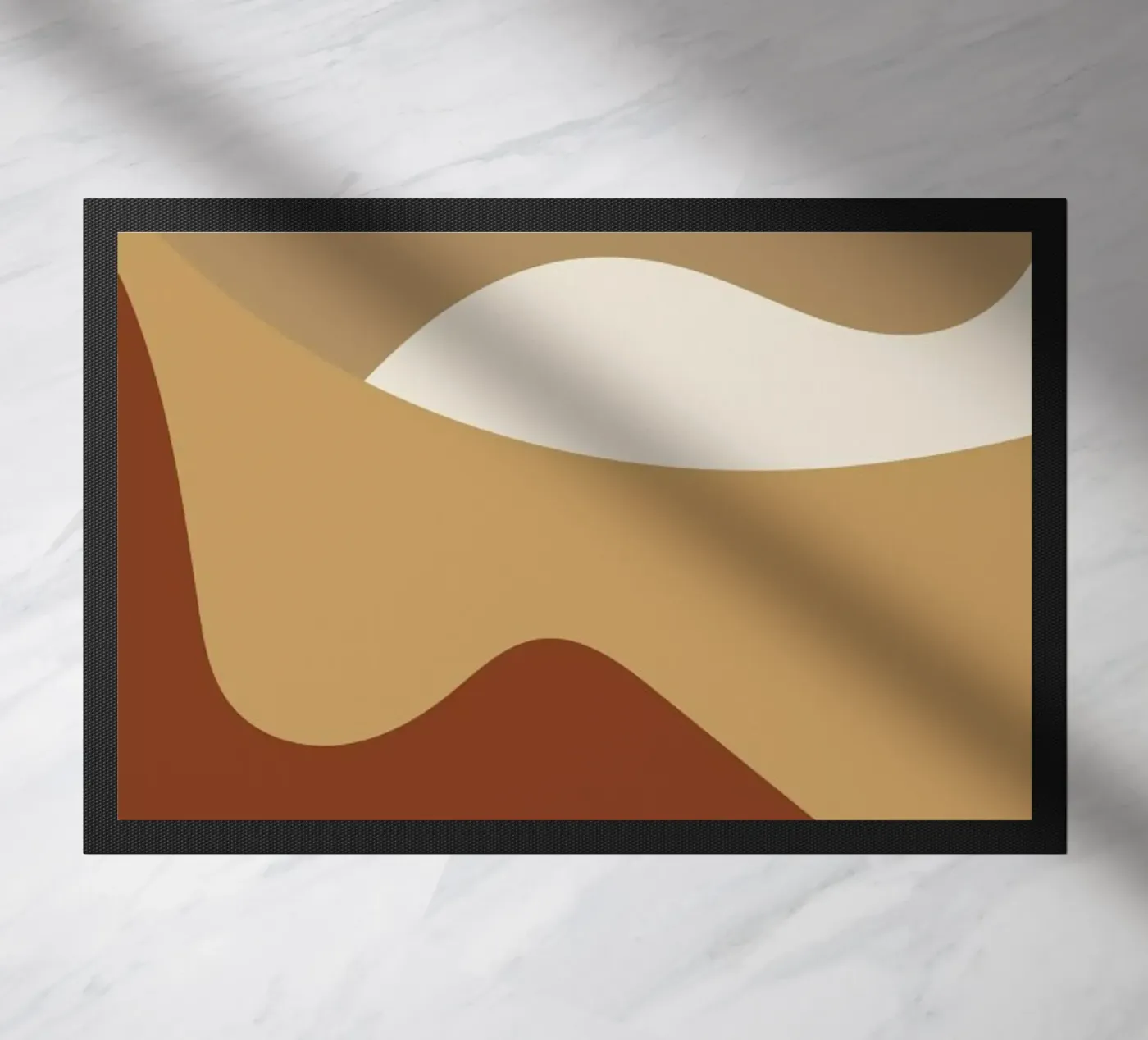 Golden Waves doormat by Pure