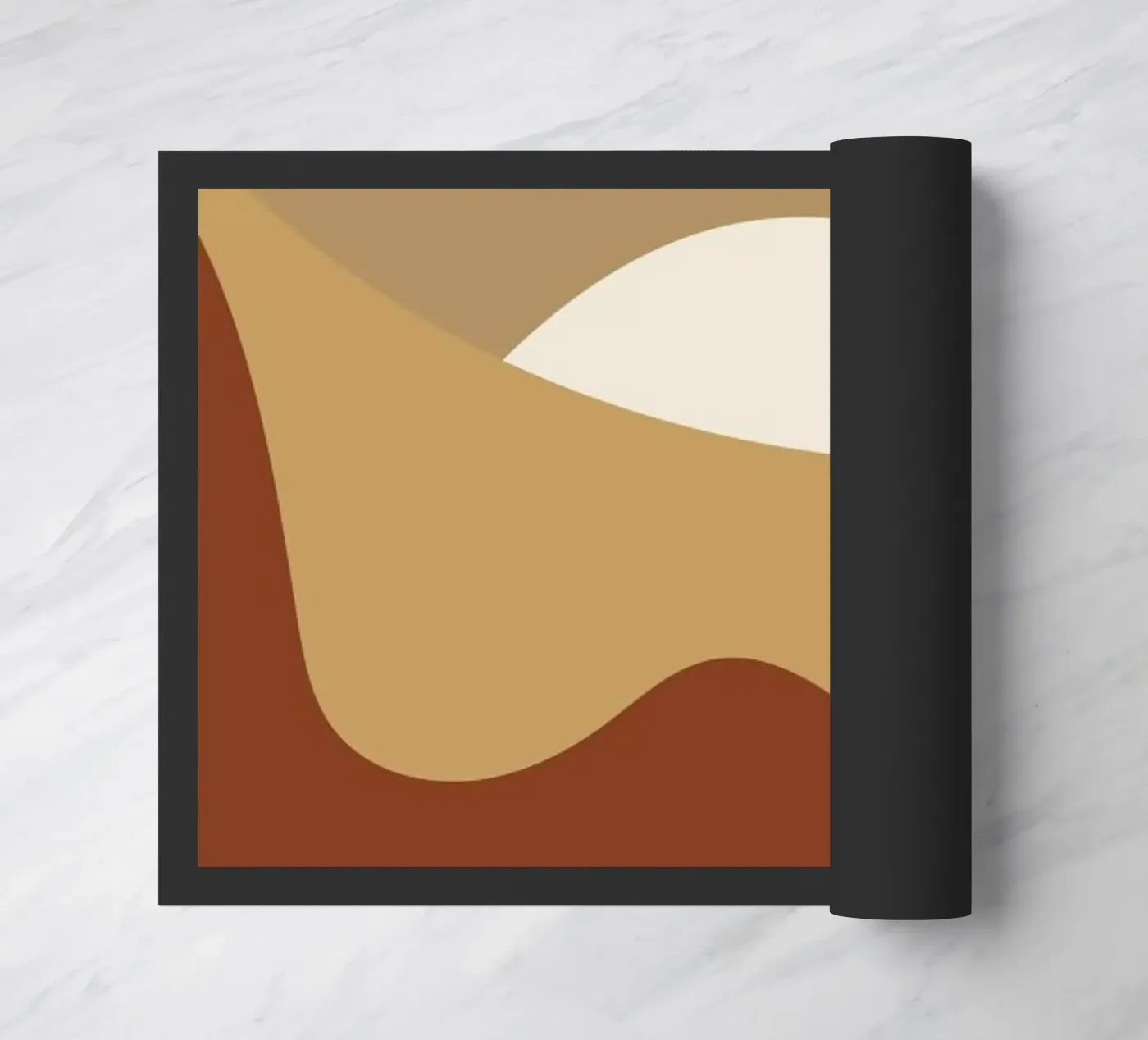 Golden Waves doormat by Pure