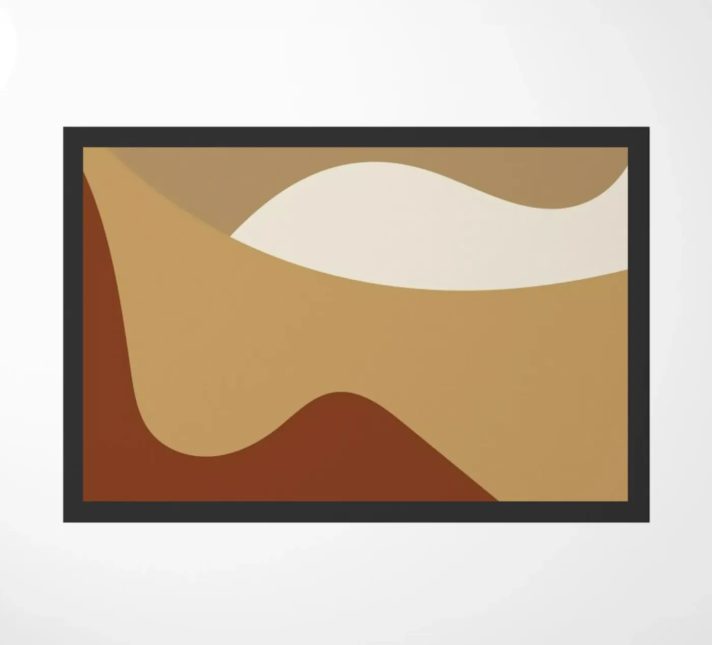 Golden Waves doormat by Pure