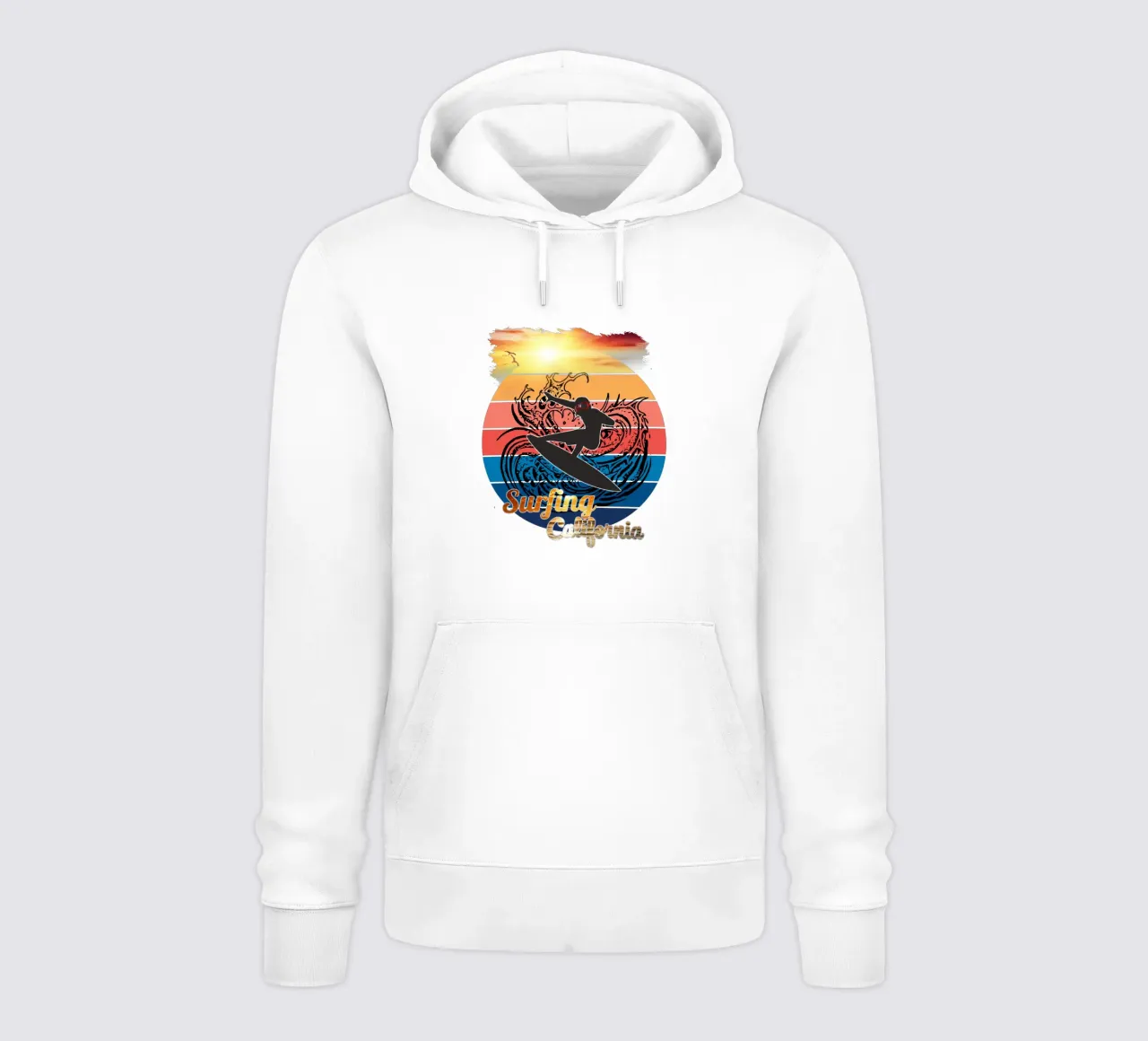 Surf Life Oval 2a - Summer Sun Vibes 5b felpa con cappuccio da surfer28