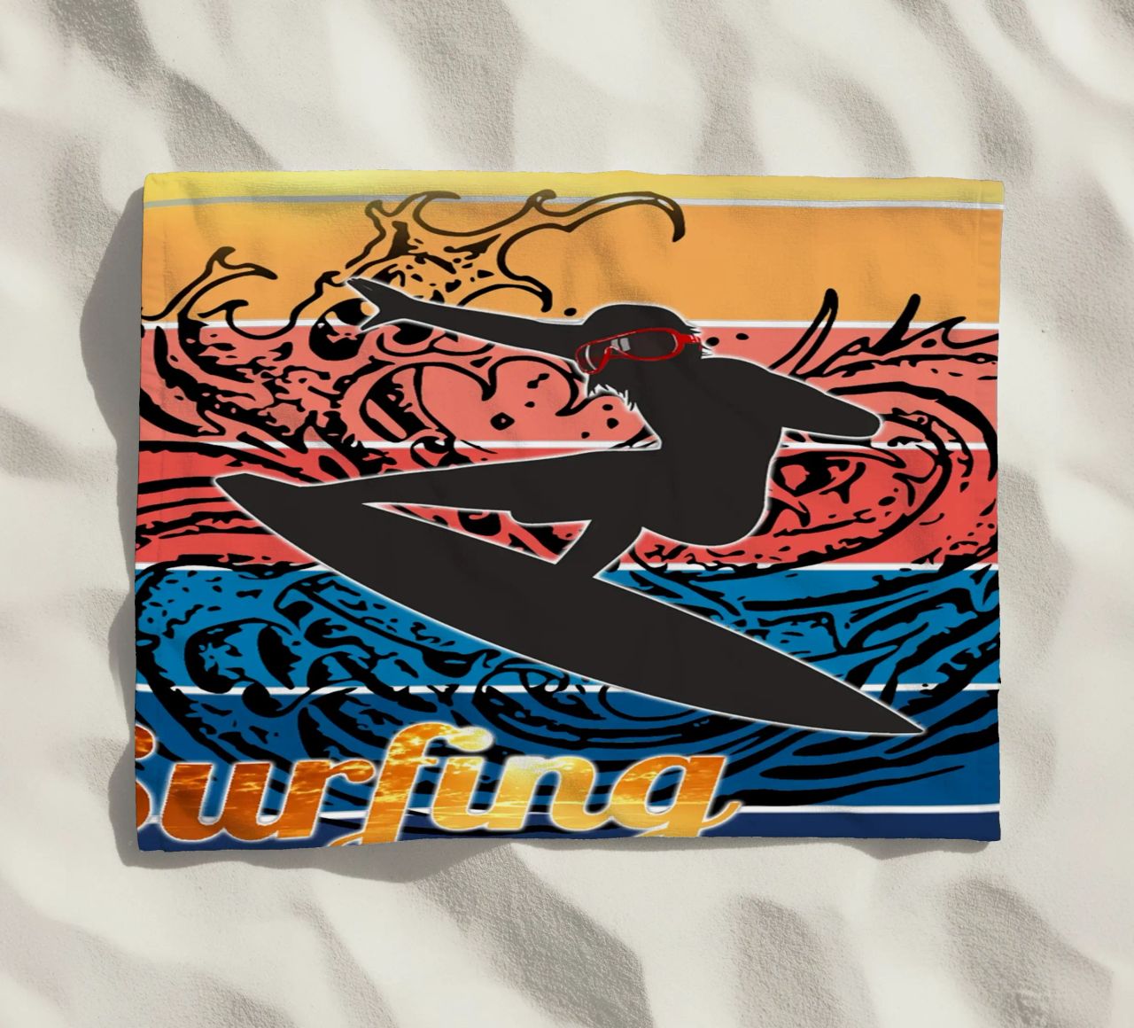 Surf Life Oval 2a - Summer Sun Vibes 5b telo mare da surfer28