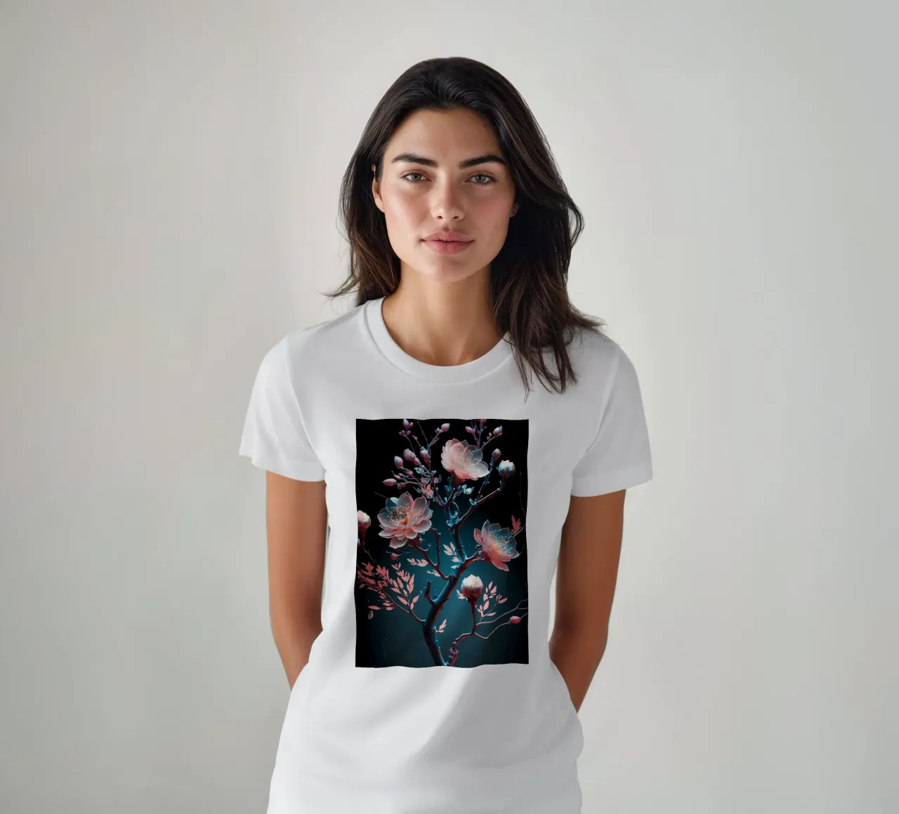 ciliegio in fiore in Giappone t-shirt da Rebecca Clark Wyrick