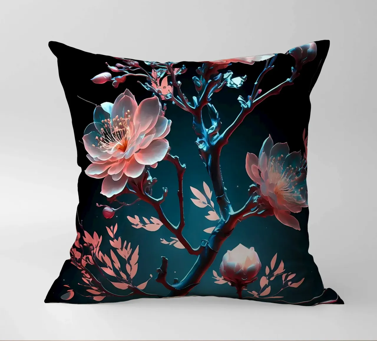 ciliegio in fiore in Giappone cuscino da Rebecca Clark Wyrick