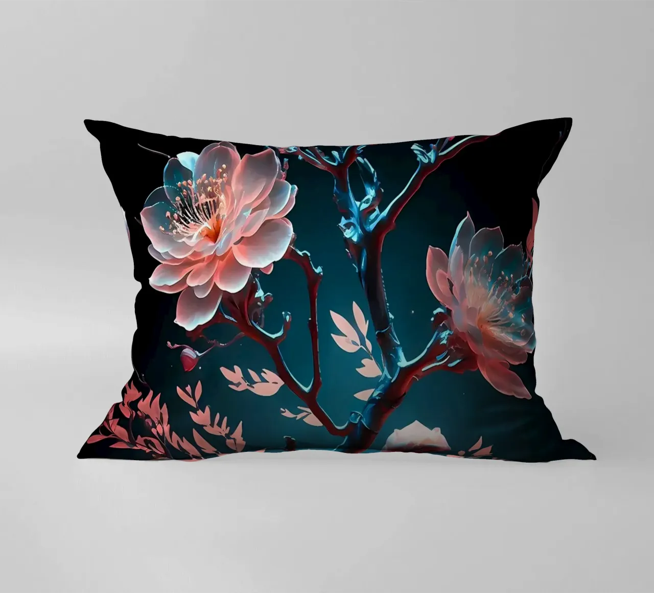 ciliegio in fiore in Giappone cuscino da Rebecca Clark Wyrick