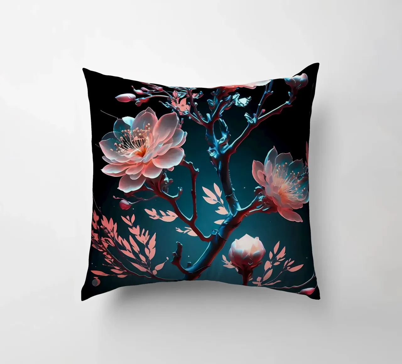 ciliegio in fiore in Giappone cuscino da Rebecca Clark Wyrick