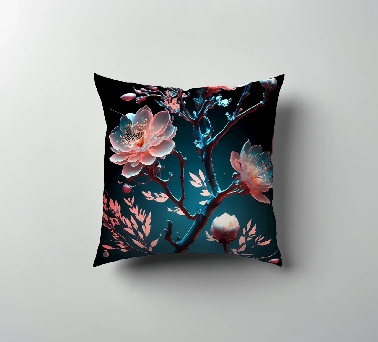 ciliegio in fiore in Giappone cuscino da Rebecca Clark Wyrick