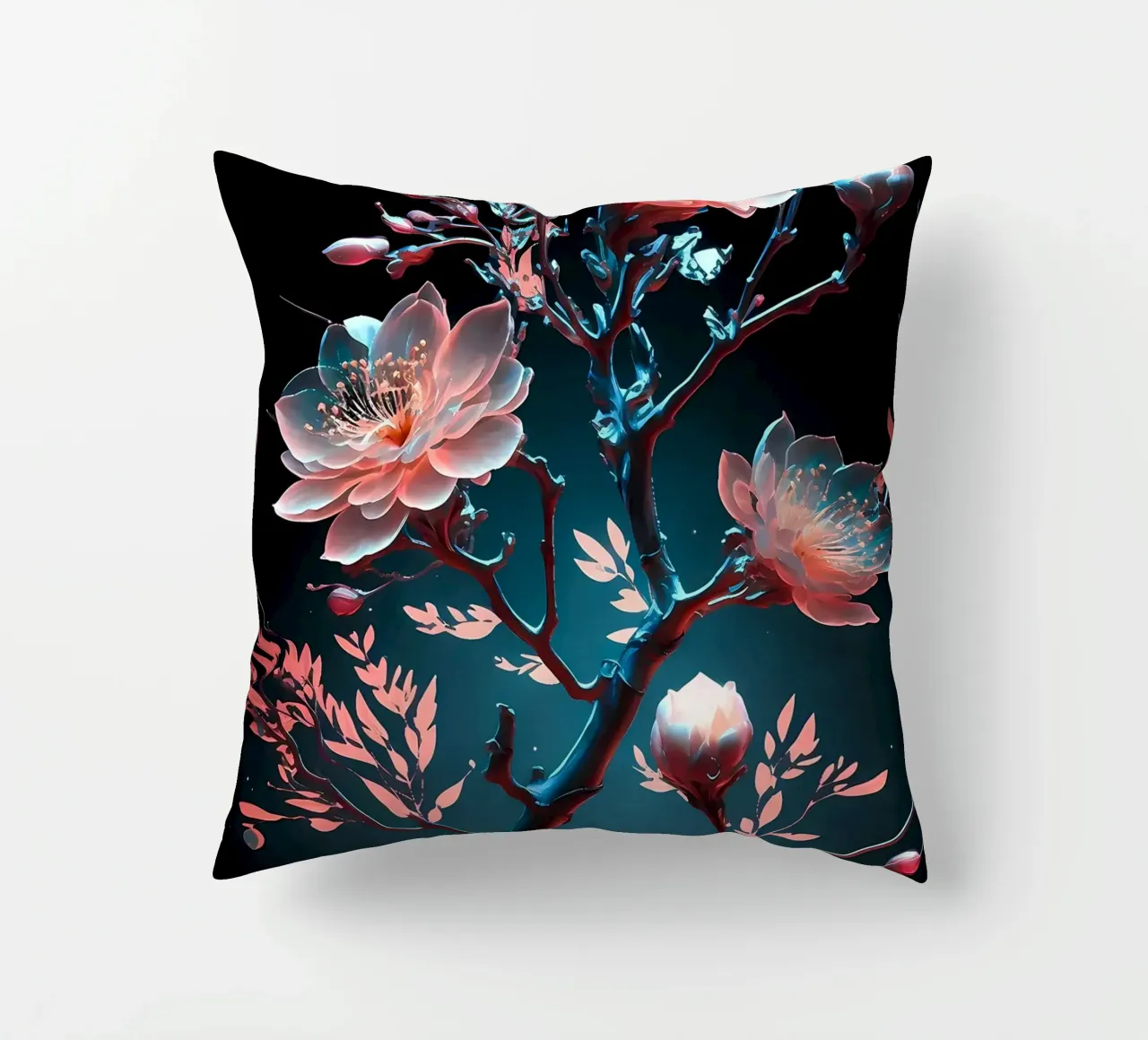 ciliegio in fiore in Giappone cuscino da Rebecca Clark Wyrick