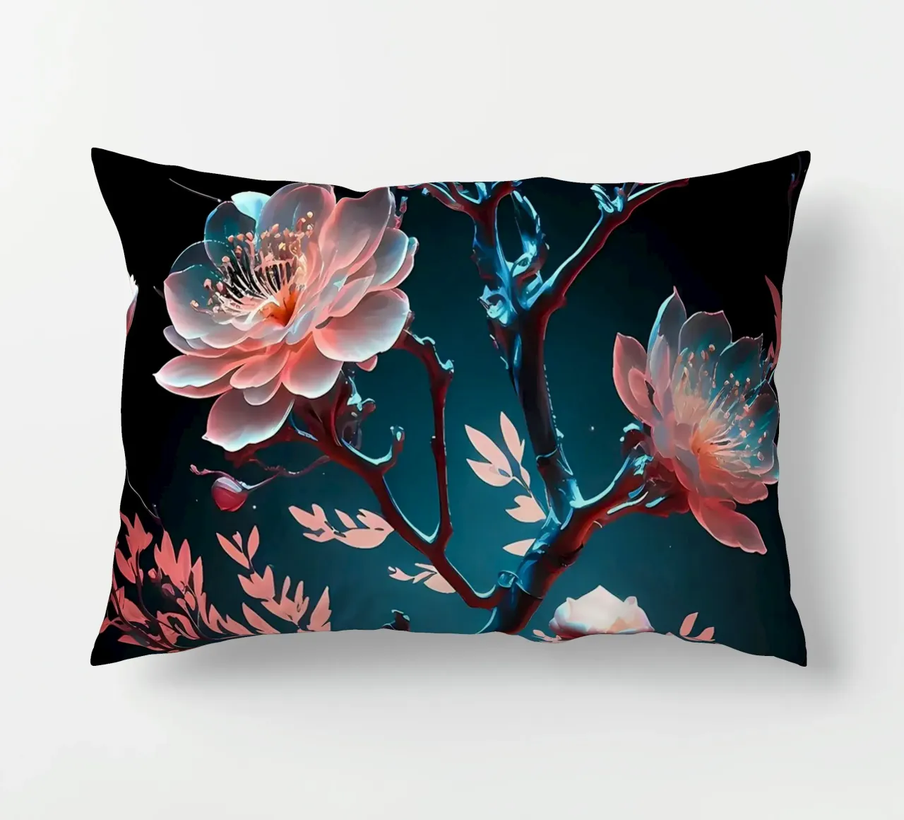 ciliegio in fiore in Giappone cuscino da Rebecca Clark Wyrick