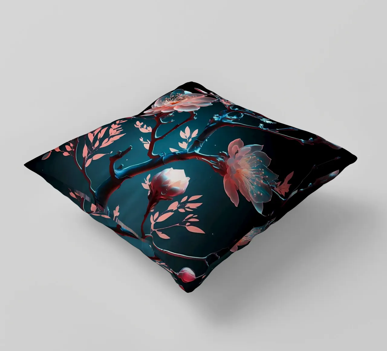 ciliegio in fiore in Giappone cuscino da Rebecca Clark Wyrick