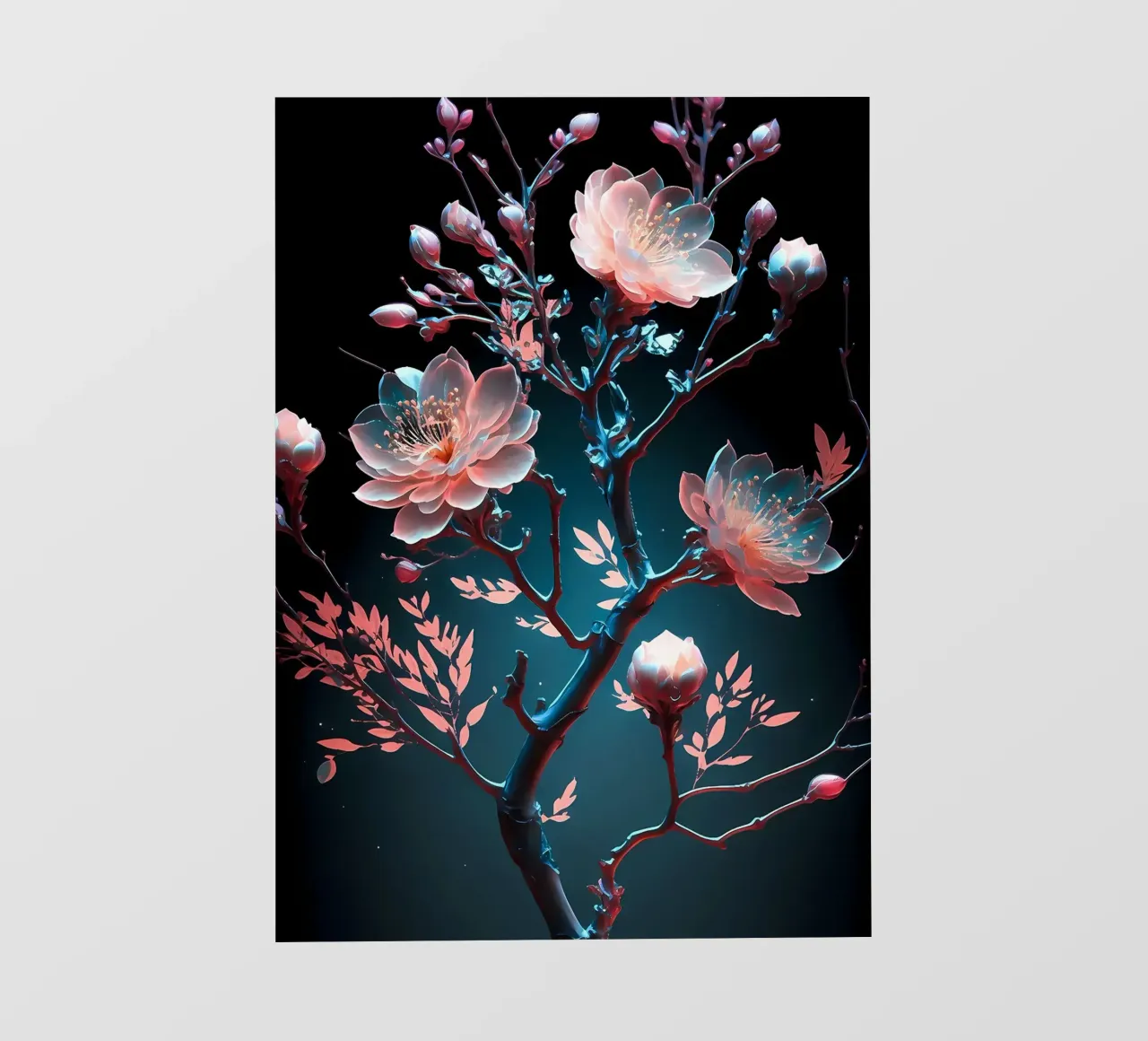 ciliegio in fiore in Giappone telo in pvc da Rebecca Clark Wyrick