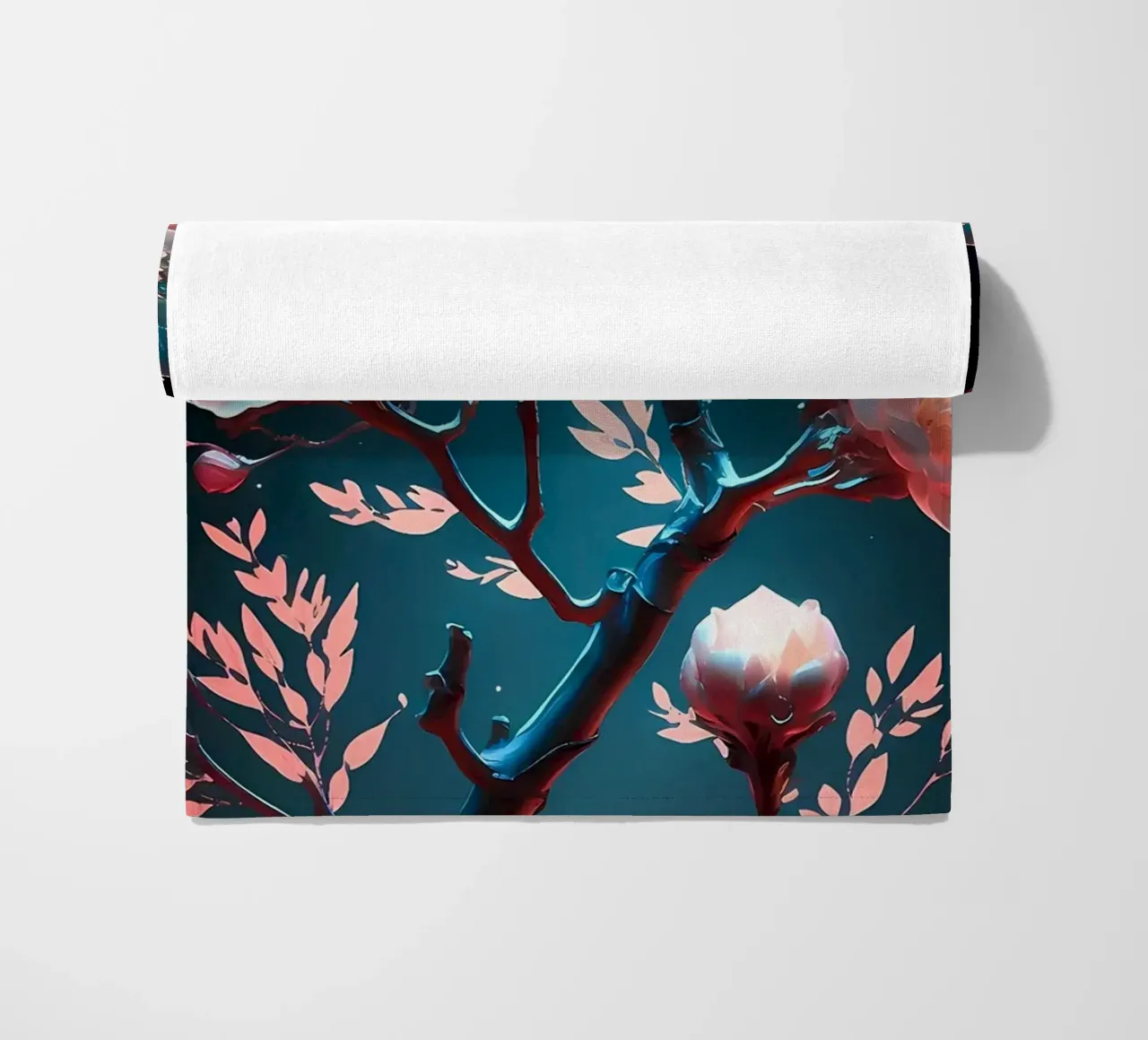 ciliegio in fiore in Giappone telo mare da Rebecca Clark Wyrick