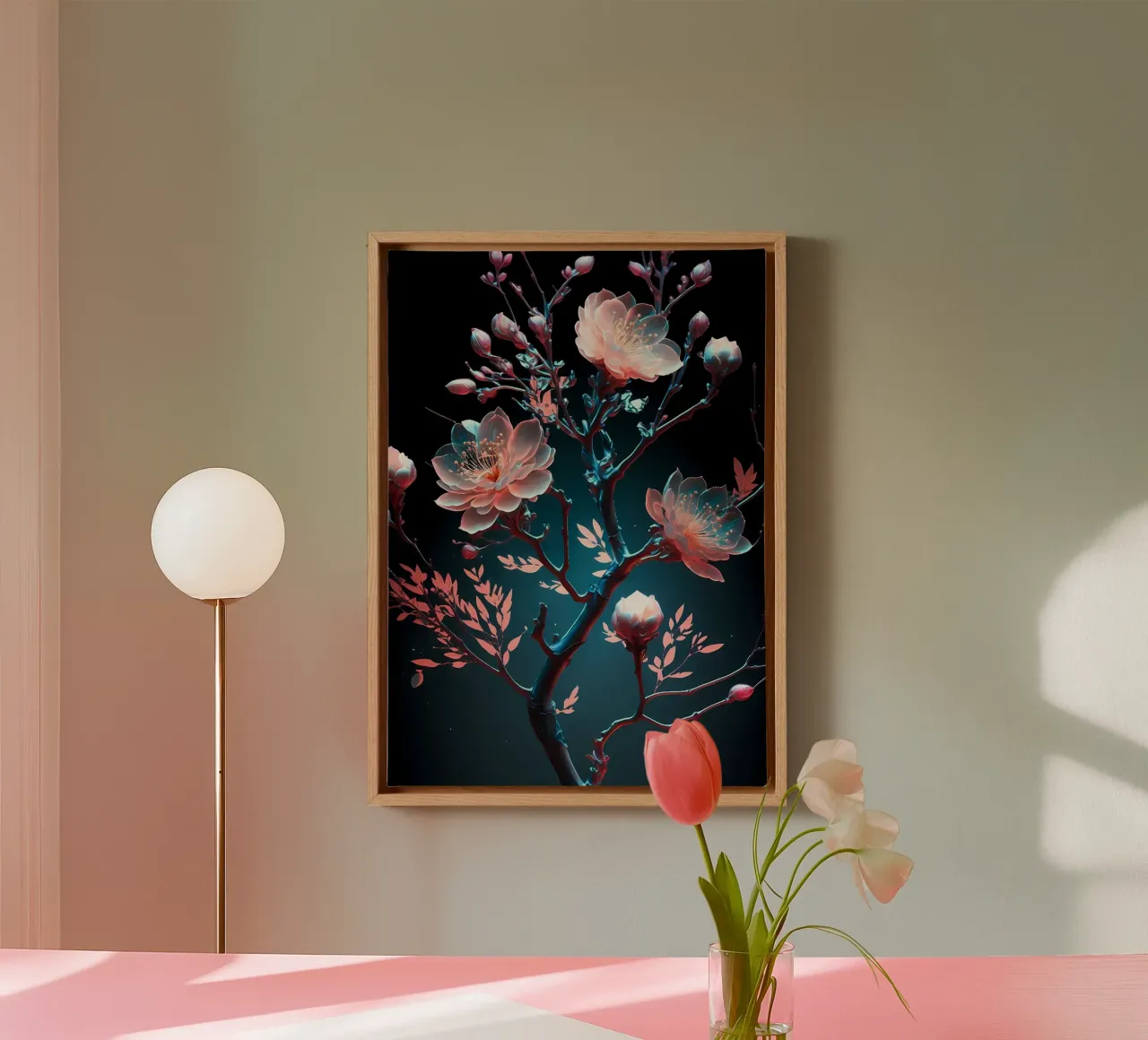 ciliegio in fiore in Giappone tela da Rebecca Clark Wyrick