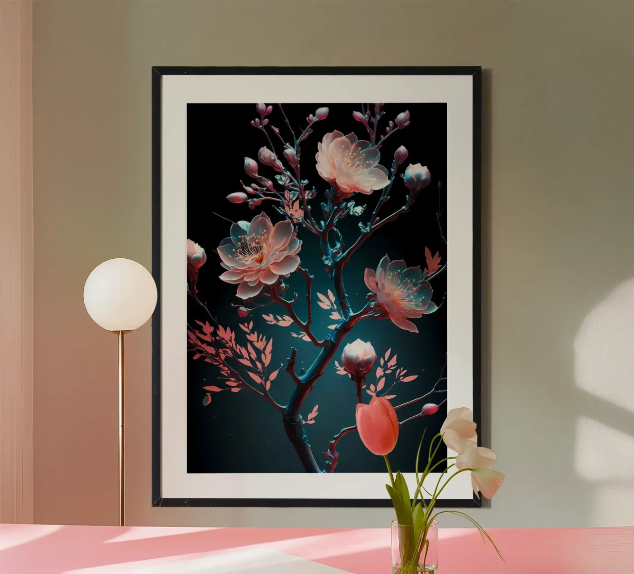 ciliegio in fiore in Giappone carta hahnemühle da Rebecca Clark Wyrick
