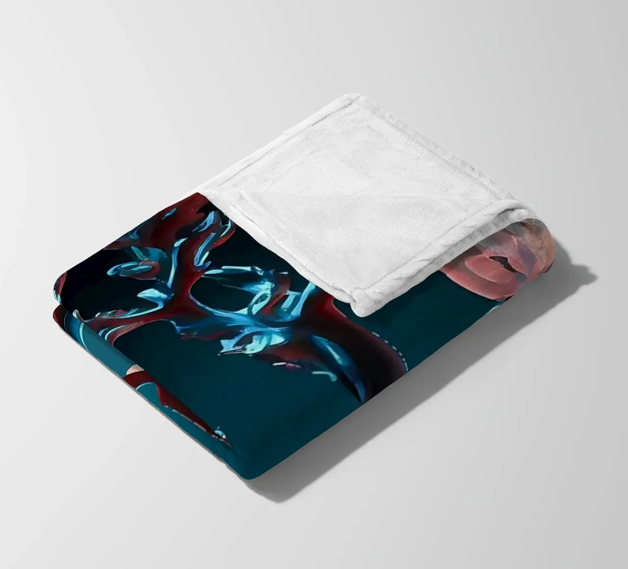 ciliegio in fiore in Giappone coperta in pile da Rebecca Clark Wyrick