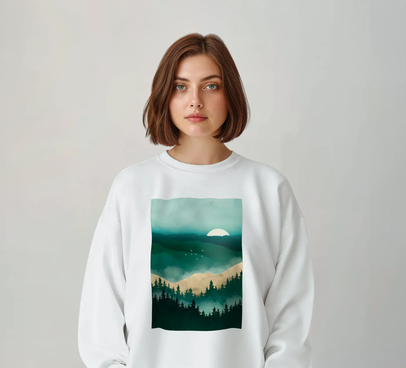 Wandern Sweatshirt von Albert S Jacob