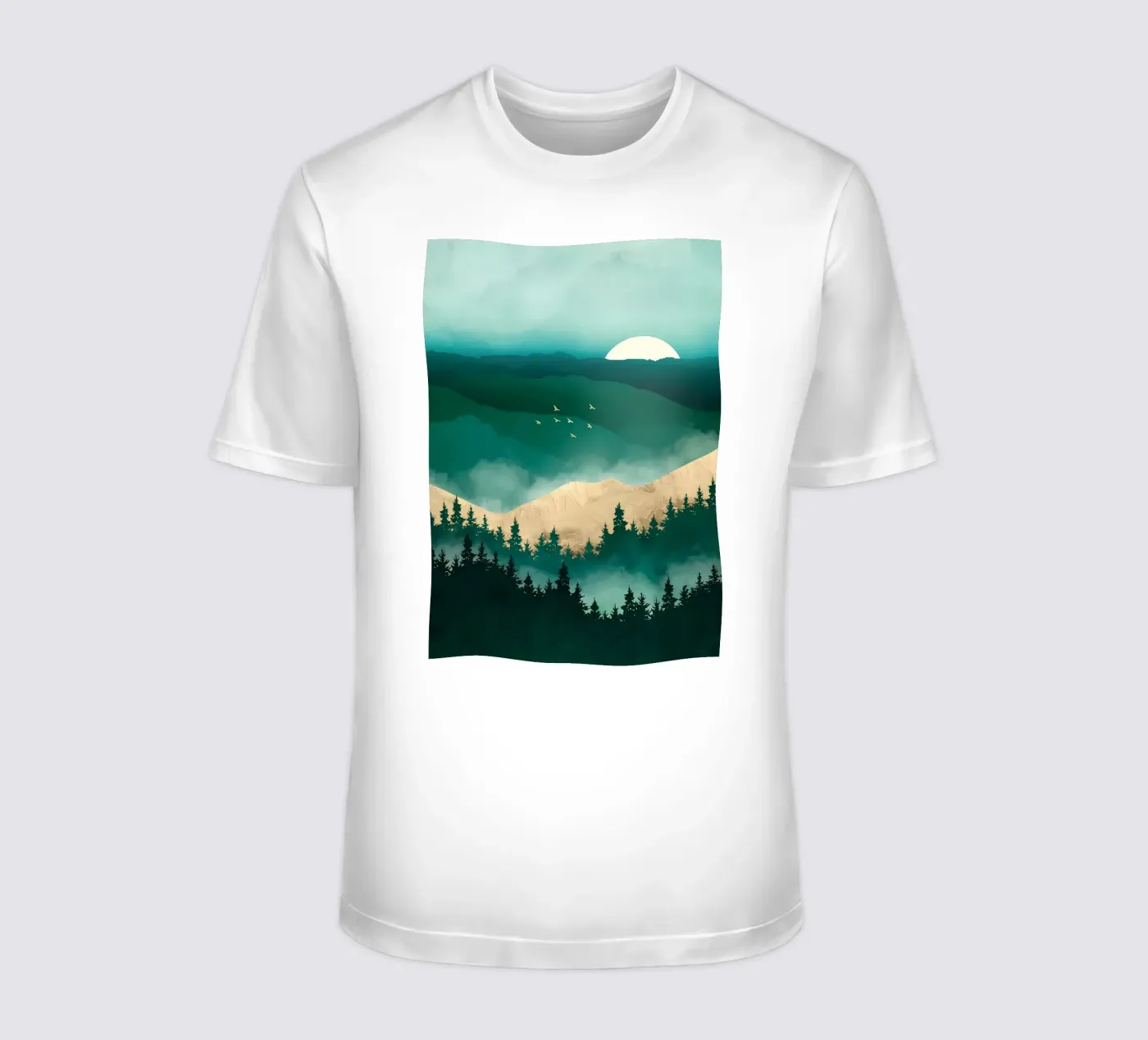 Wandelen t-shirt van Albert S Jacob