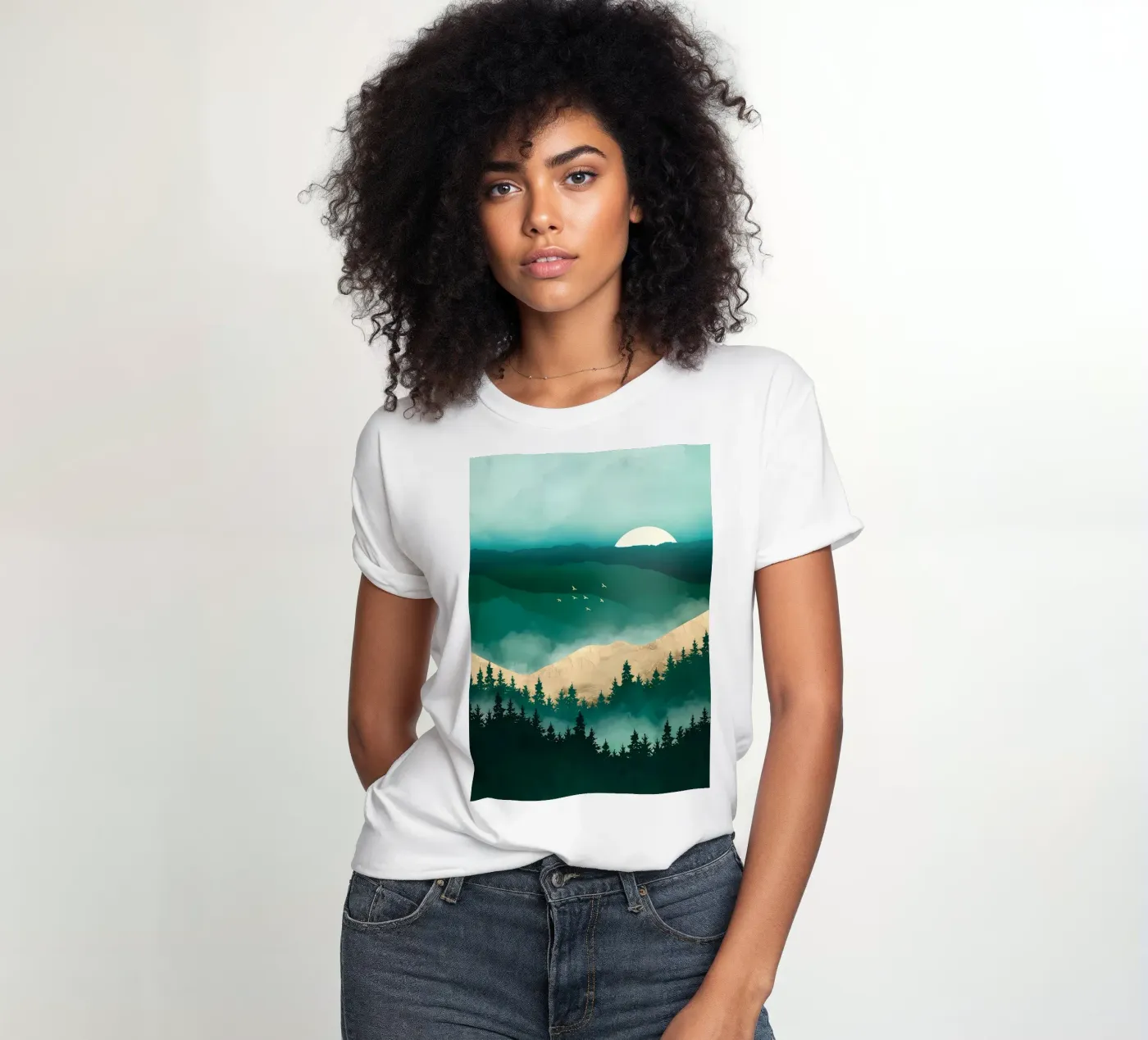 Escursioni t-shirt da donna da Albert S Jacob