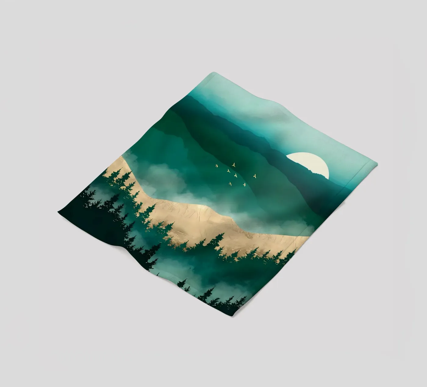 Hiking fleece blanket by Albert S Jacob