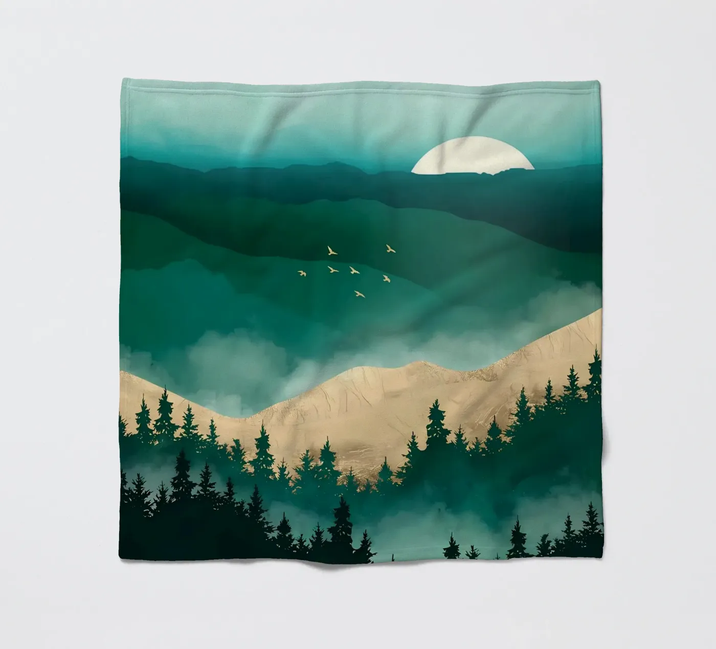Hiking fleece blanket by Albert S Jacob