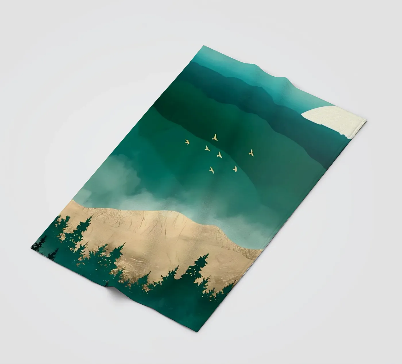 Hiking fleece blanket by Albert S Jacob