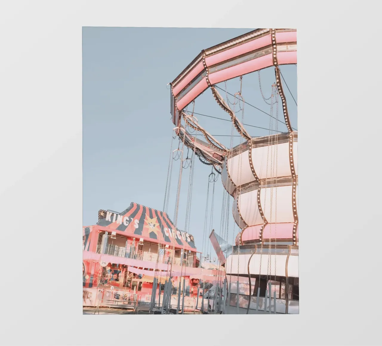 Luna Park d'epoca telo in pvc da Moon  Bloom