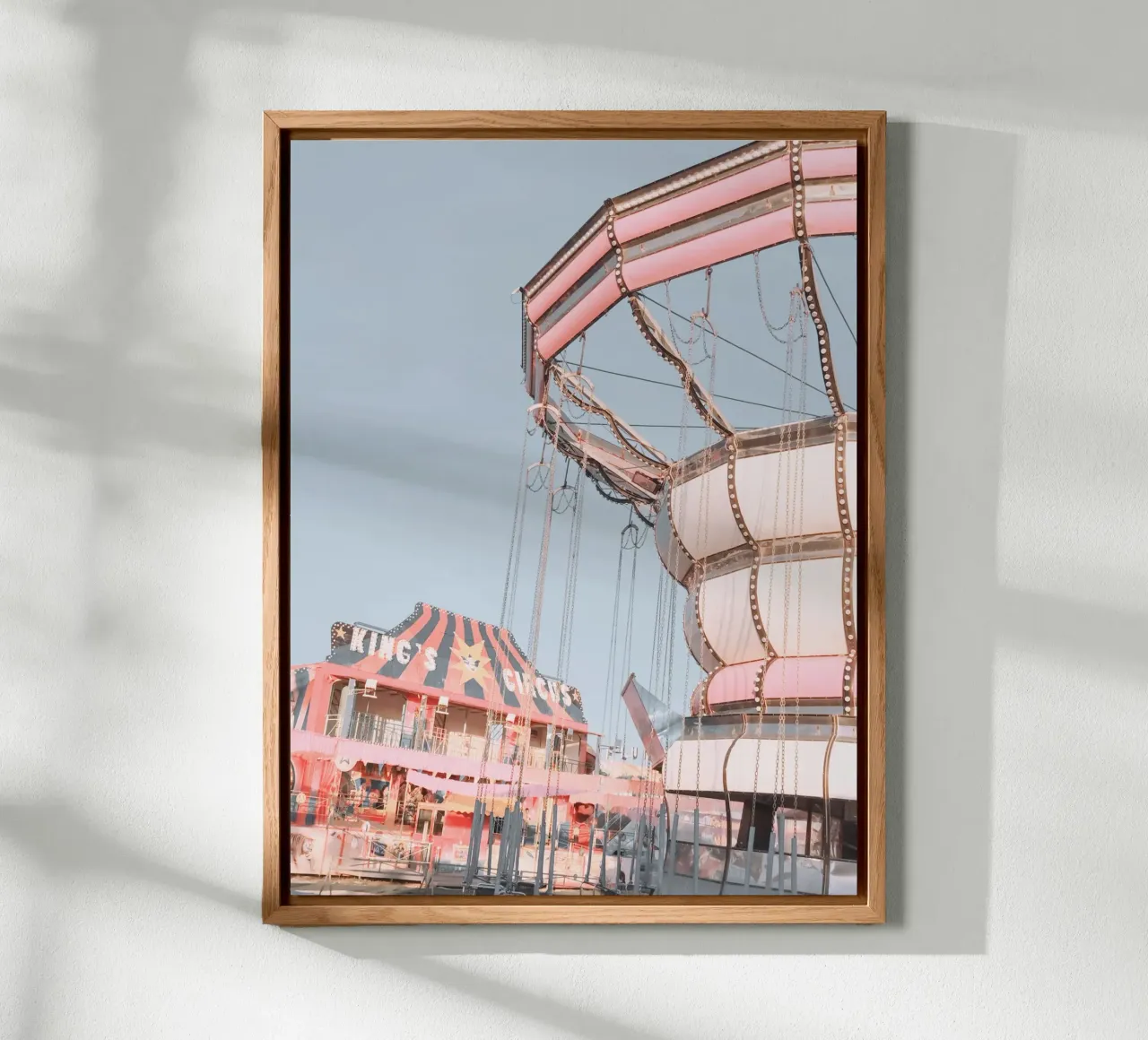 Luna Park d'epoca alluminio dibond da Moon  Bloom