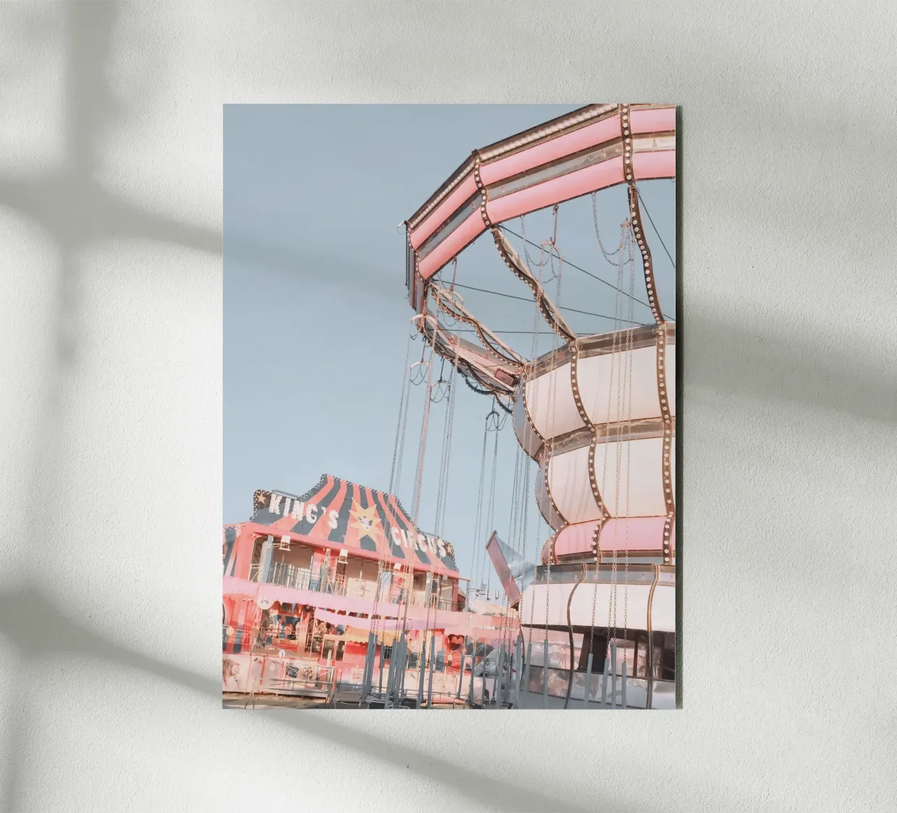 Luna Park d'epoca alluminio dibond da Moon  Bloom