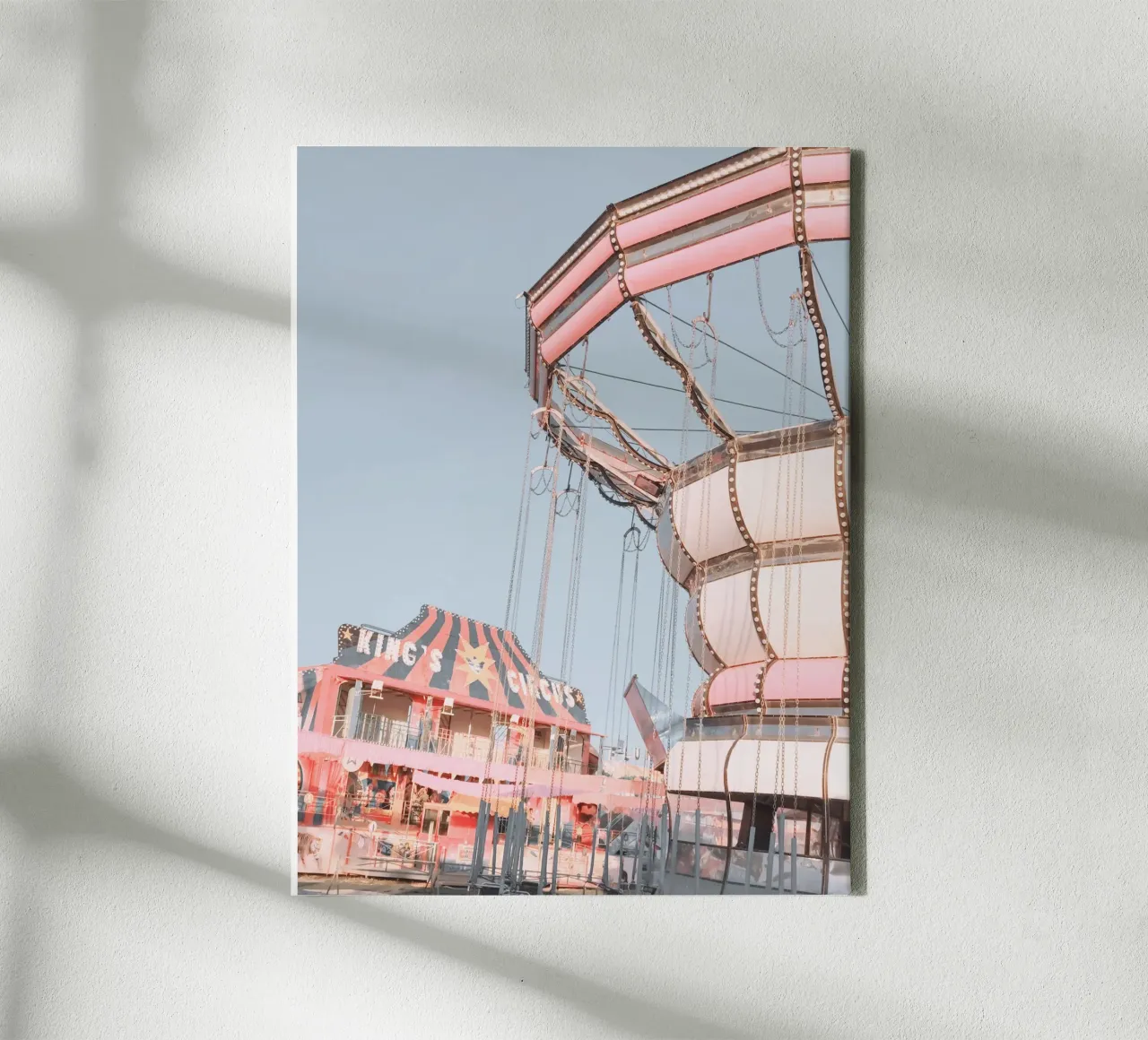 Luna Park d'epoca tela con Cornice a cassetta da Moon  Bloom